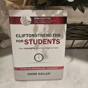 CliftonStrengths for Students by Gallup - Self Help Book for College Experience
